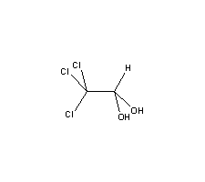 水合氯醛结构式_302-17-0结构式 水合氯醛结构式_302-17-0结构式