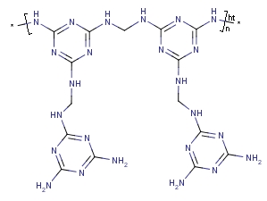 三聚氰胺甲醛树脂结构式_9003-08-1结构式 三聚氰胺甲醛树脂结构式_9003-08-1结构式