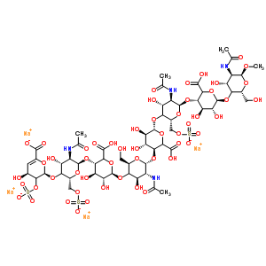 依诺肝素钠结构式_679809-58-6结构式 依诺肝素钠结构式_679809-58-6结构式