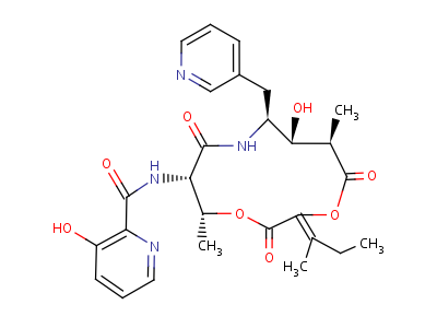 Pyridomycin Structure,18791-21-4Structure