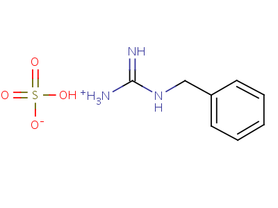 N-(苯基甲基)-胍结构式,2211-57-6结构式