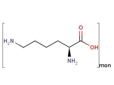 聚赖氨酸结构式,25104-18-1结构式