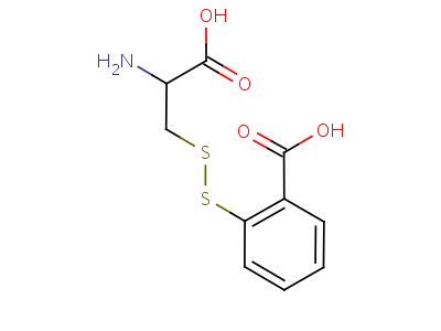 (R)-(9CI)-2-[(2-氨基-2-羧基乙基)二硫代]-苯甲酸结构式,26885-62-1结构式