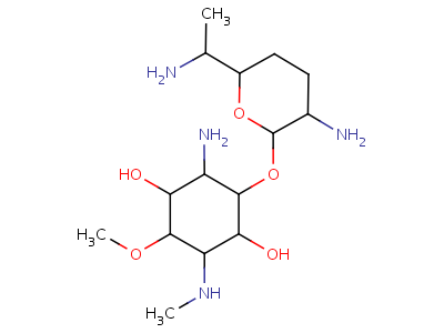 健霉素 B结构式,54783-95-8结构式