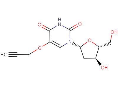 Uridine,2-deoxy-5-(2-propynyloxy)-(9ci) Structure,65367-85-3Structure