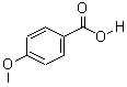 对甲氧基苯甲酸结构式_100-09-4结构式