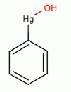 苯基氢氧化汞结构式_100-57-2结构式