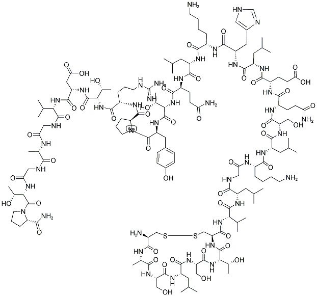 降钙素(鸡)结构式_100016-62-4结构式