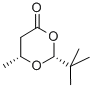 (2R,6r)-2-叔丁基-6-甲基-1,3-二噁烷-4-酮结构式_100017-18-3结构式