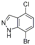 7-溴-4-氯-1H-吲唑结构式_1000341-88-7结构式