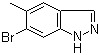6-溴-5-甲基-1H-吲唑结构式_1000343-69-0结构式