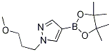 1-(3-甲氧基丙基)-4-(4,4,5,5-四甲基-1,3,2-二噁硼烷-2-基)-1H-吡唑结构式_1000801-76-2结构式