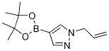 1-(2-丙烯-1-基)-4-(4,4,5,5-四甲基-1,3,2-二噁硼烷-2-基)-1H-吡唑结构式_1000801-78-4结构式
