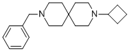 3-环丁基-9-(苯基甲基)-3,9-二氮杂螺[5.5]十一烷结构式_1001054-49-4结构式