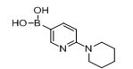 B-[6-(1-哌啶基)-3-吡啶基]-硼酸结构式_1002129-33-0结构式