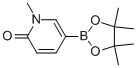 1-甲基-6-氧代-1,6-二氢吡啶-3-硼酸频那醇酯结构式_1002309-52-5结构式