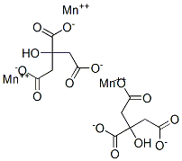 柠檬酸锰结构式_10024-66-5结构式