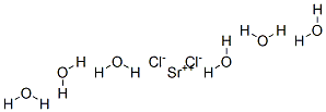 氯化锶六水合物结构式_10025-70-4结构式