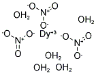 硝酸镝(III)五水化合物结构式_10031-49-9结构式