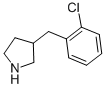 3-[(2-氯苯基)甲基]吡咯烷结构式_1003561-98-5结构式