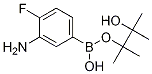 3-氨基-4-氟苯硼酸频那醇酯结构式_1003575-43-6结构式