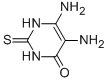 2-巯基-4-羟基-5,6-二氨基嘧啶结构式_1004-76-8结构式