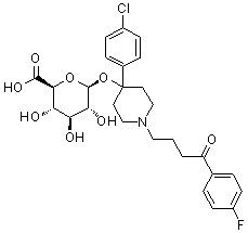 Haloperidol beta-d-glucuronide Structure,100442-88-4Structure