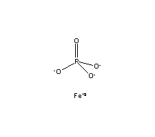 磷酸高铁结构式_10045-86-0结构式