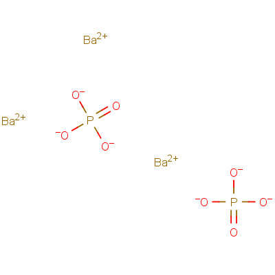 磷酸氢钡结构式_10048-98-3结构式