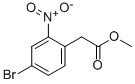 2-(4-溴-2-硝基苯基)乙酸甲酯结构式_100487-82-9结构式