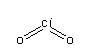 二氧化氯结构式_10049-04-4结构式