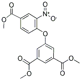 3-硝基-4-(3,5-二羧基甲基苯氧基)-苯甲酸甲酯结构式_100596-39-2结构式