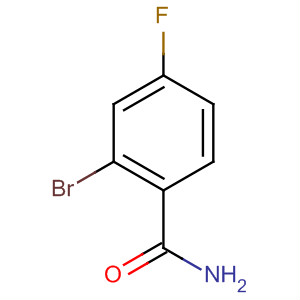 2-Bromo-4-fluorobenzamide Structure,1006-40-2Structure