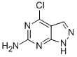 4-氯-1H-吡唑并[3,4-d]嘧啶-6-胺结构式_100644-65-3结构式
