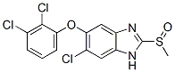 三氯苯达唑亚砜结构式_100648-13-3结构式