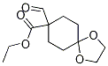 8-甲酰基-1,4-二噁螺[4.5]癸烷-8-羧酸乙酯结构式_1006686-08-3结构式