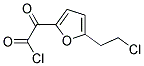 (9ci)-5-(2-氯乙基)-alpha-氧代-2-呋喃乙酰氯结构式_100750-59-2结构式
