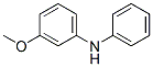 3-甲氧基二苯胺结构式_101-16-6结构式