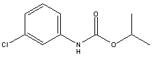 氯苯胺灵结构式_101-21-3结构式