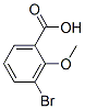 3-Bromo-2-methoxybenzoic acid Structure,101084-39-3Structure