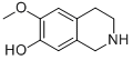 6-甲氧基-1,2,3,4-四氢异喹啉-7-醇结构式_1011-42-3结构式