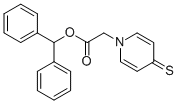 2-(4-硫氧代吡啶-1(4H)-基)乙酸二苯甲酯结构式_101234-68-8结构式