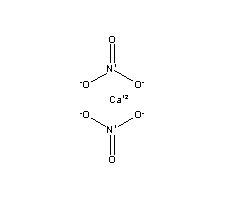 硝酸钙结构式_10124-37-5结构式