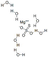 Magnesium thiosulfate hexahydrate Structure,10124-53-5Structure