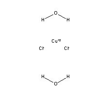 氯化铜结构式_10125-13-0结构式
