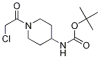 [1-(2-氯-乙酰基)-哌啶-4-基]-氨基甲酸叔丁酯结构式_1013921-00-0结构式