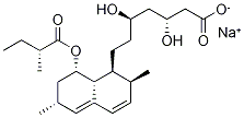 表洛伐他汀羟基酸钠盐结构式_101400-30-0结构式