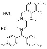盐酸洛美利嗪结构式_101477-54-7结构式