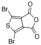 4,6-二溴噻吩并[3,4-c]呋喃-1,3-二酮结构式_1015423-45-6结构式