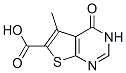 5-甲基-4-氧代-3,4-二氢-噻吩并[2,3-d]嘧啶-6-羧酸结构式_101667-97-4结构式